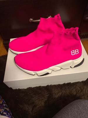 Mid Wash Balmain Jeans w Balenciaga Speed Trainers Roblox