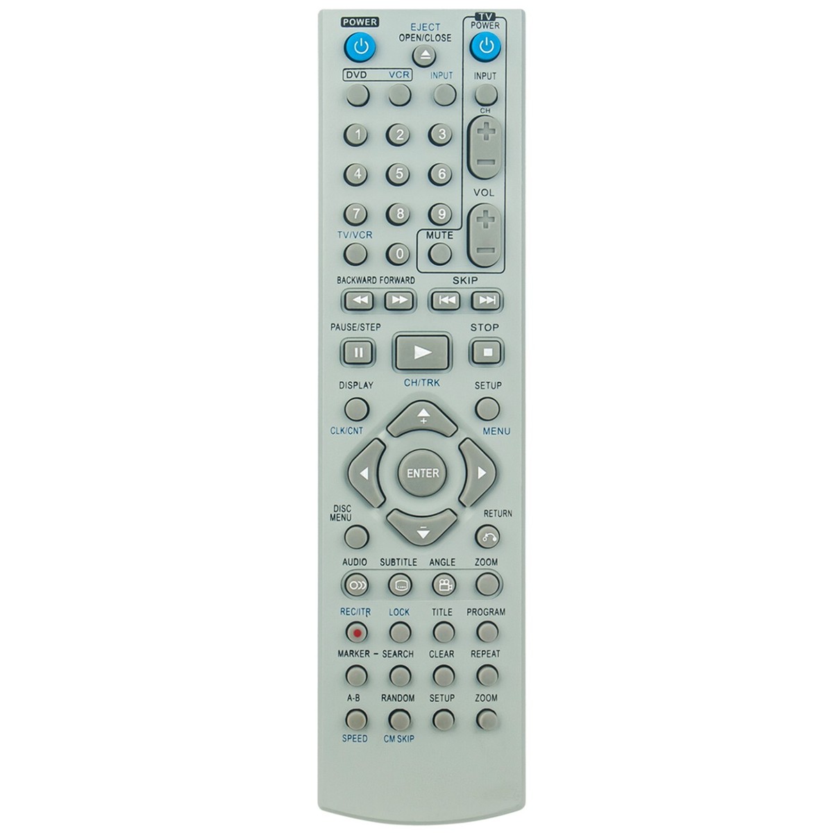 New 6711R1P072D Replace Remote for Zenith DVD VCR ZDX-313 XBV441
