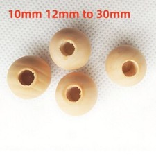 Natural Wooden Craft Wood Balls Sphere Craft Supplies 10mm 12mm to 30mm Diameter
