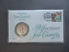 Australia 2023 QEII In Memoriam- Affection for Corgis Medallion First Day Cover