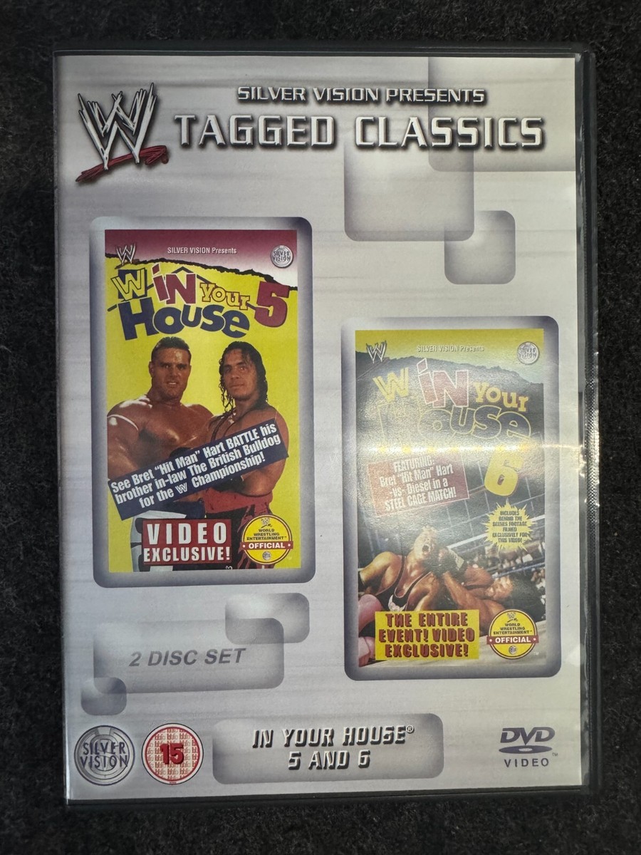 Various WWE Tagged Classics Wrestling DVD | WWF OOP RARE