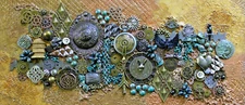 Steampunk Parts for Artists- 1 pound lot- assorted smalls- GH5