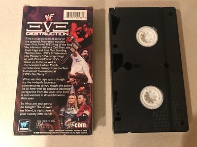 WWF Eve of Destruction (VHS, 2000) The Rock, Stone Cold Steve