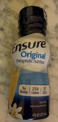 Ensure Original  Therapeutic Nutrition, Vanilla, 8 oz. Supplemental (24 bottles)