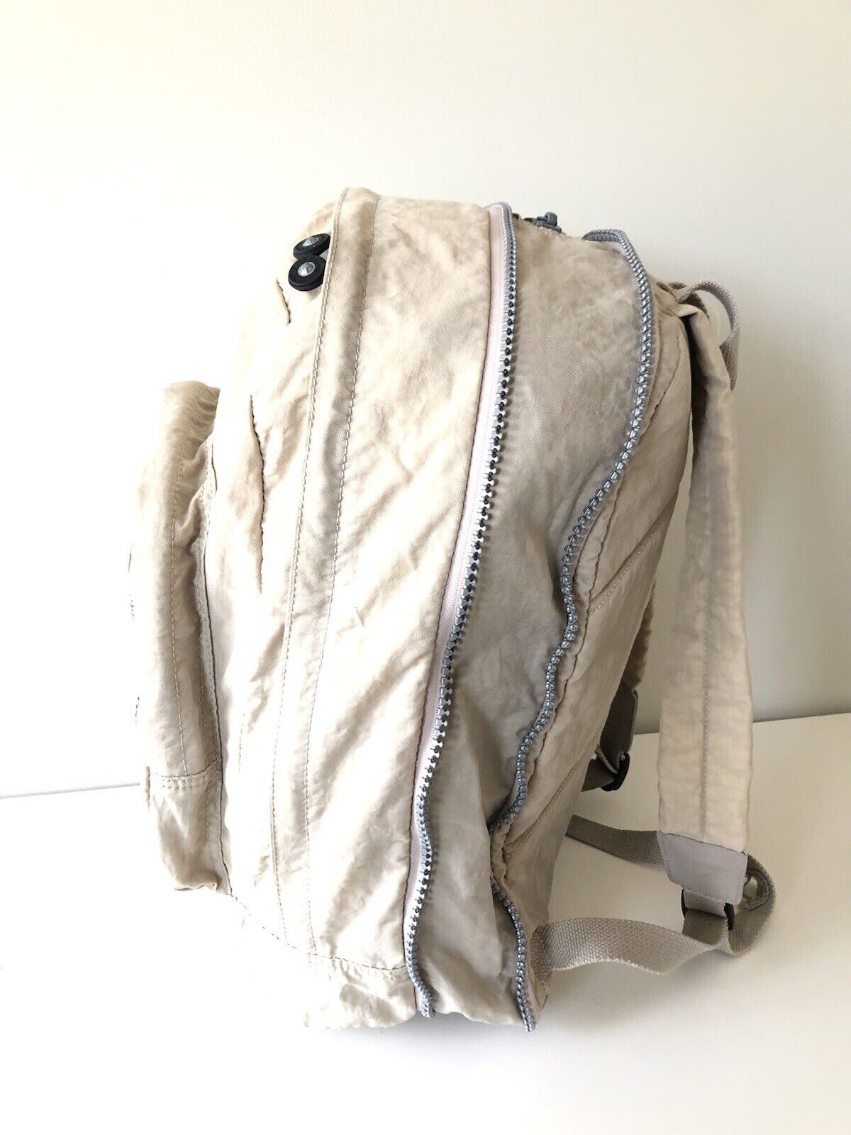 Kipling Beige Inner Pocket Adjustable Shoulder St… - image 7