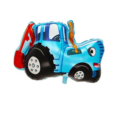 Farm Tractor Balloon Farmer Birthday Party Decoration Helium/Air Self Seal Huge