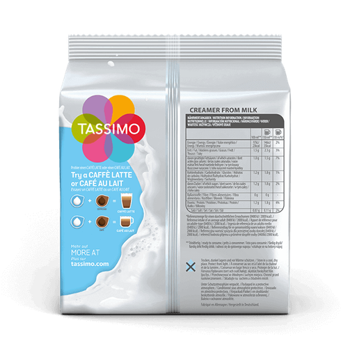 Tassimo Milk Pods Milk Creamer T Discs 5 Packs (80 Drinks