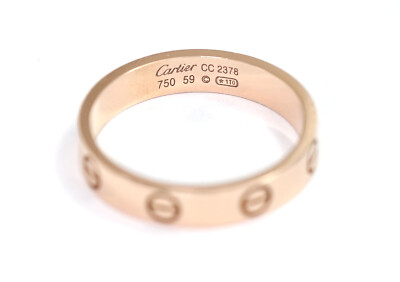 Cartier ミニラブリング　750 18号 Cartier カルティエ ミニラブリング 指輪 750(K18YG) イエロー