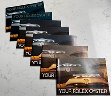 Your Rolex Oyster Booklet English 1980's - various years available