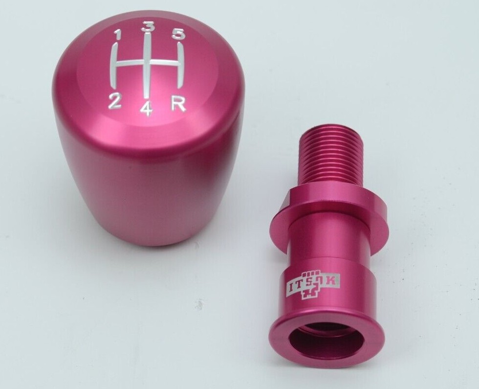 1320 Adjustable height shift knob pink 5 speed JDM 10x1.5 10x1.25
