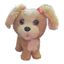 FurReal Friends BOUNCY My Happy to See Me Pup Interactive Dog WORKS FRF Brown
