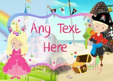 Personalised Kids Childrens A4 Placemat / Dinner  Laminated Many designs  messy