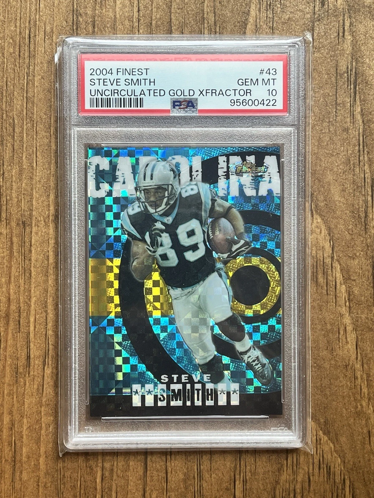 Will Smith Finest #74 Uncirculated Gold Xfractor