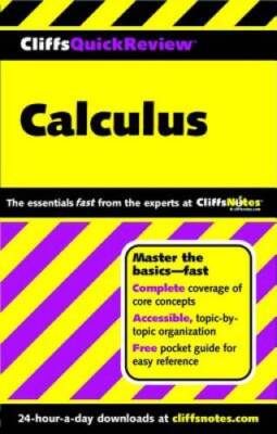 CliffsQuickReview Calculus (Cliffs Quick Review (Paperback)) - VERY GOOD