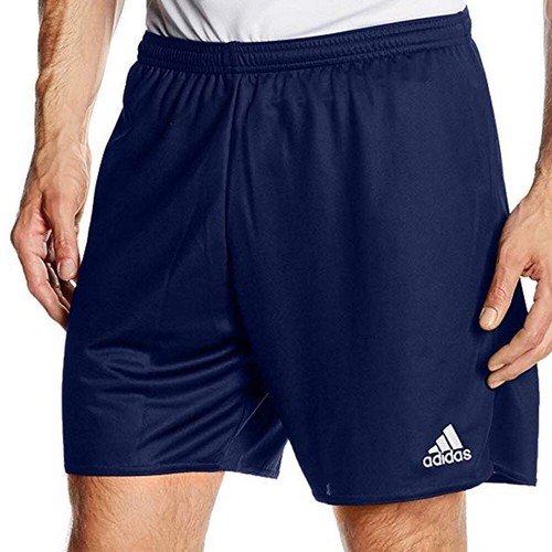 Adidas Pantaloncino Calcio Shorts Uomo Elastico AJ5889 Parma 16 Sho Dkblue  White | eBay