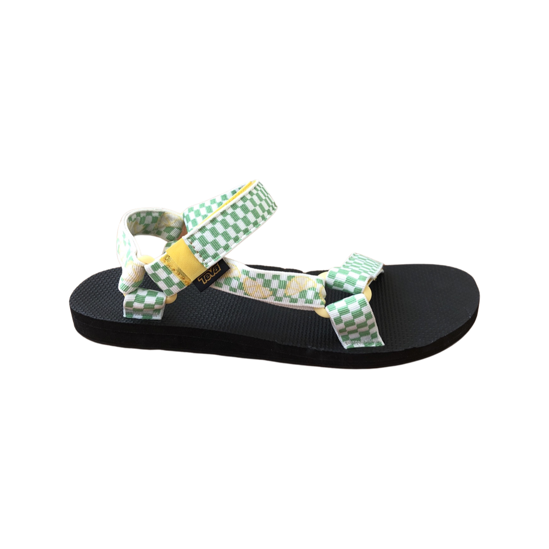 Teva Original Universal Platform Sandals Picnic Slice Yarrow Lemon Men\'s Size 11 Teva Mens Original Universal Picnic Slice Yarrow Lemons  main image 3