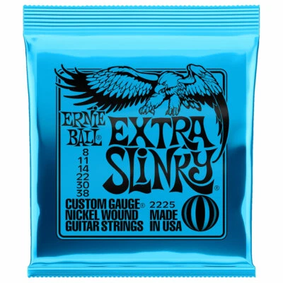 Saiten E-Gitarre Ernie Ball Extra Slinky 2225 Gitarrensaiten E- Gitarre NEU