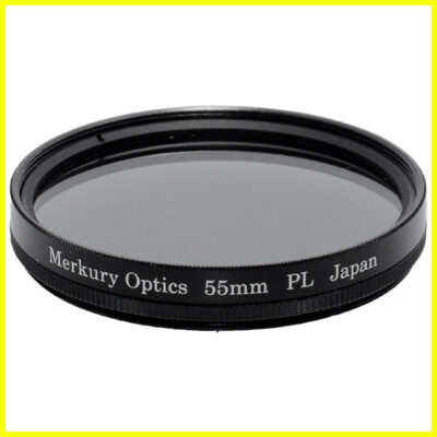 55mm Mercury Polarizing Filter for M55 Polarizer Screw Lenses Filter