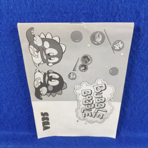Master System BUBBLE BOBBLE Boxed & Complete Sega PAL Version - Bild 3 von 8