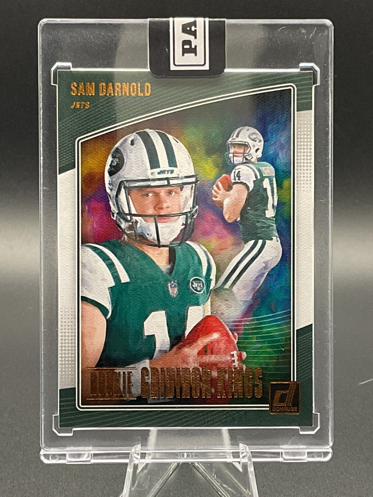 2018 Panini Donruss - Rookie Gridiron Kings Sam Darnold #RGK-1 (RC) Encased