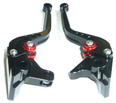 べいべい KAWASAKI ZX11 1990-2001 LONG BLACK BRAKE AND CLUTCH LEVER ROAD