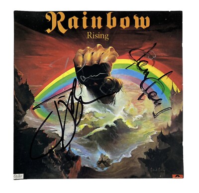 Rainbow Ronnie James Dio Signed Autographed Rising CD | eBay