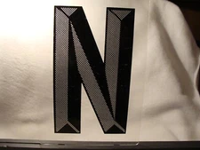 E-Z Change 8" Marquee Sign Letter 3-D Style Letter "N" Used