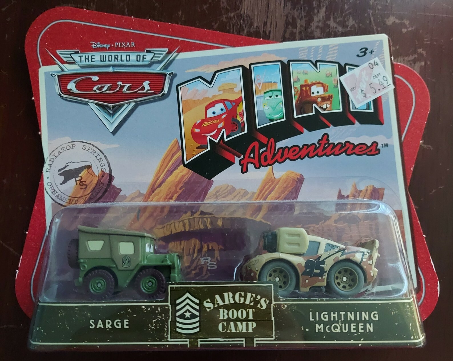 SARGE'S BOOT CAMP Cars Die-Cast Set - ToysRUS Exclusive Disney/Pixar ...
