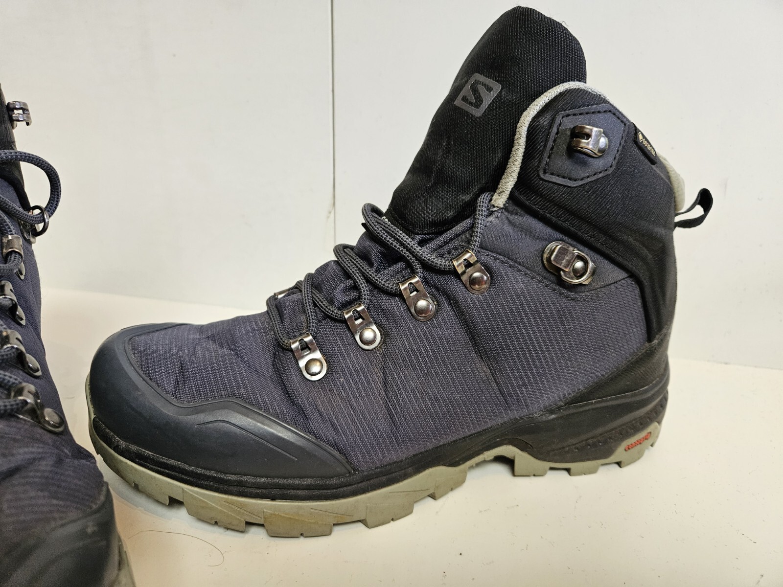Stivali da trekking camminata Salomon Outback 500 GTX GoreTex materiale cordura UK 6