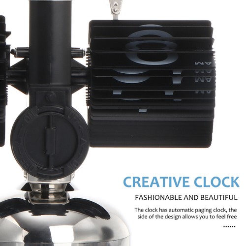 Flipping Out Clock Time Display Clock Retro Automatic Date Time Display Clock - Picture 6 of 12