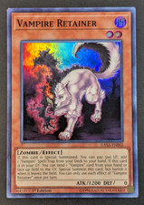 Yugioh TCG - 1x Vampire Retainer - DASA-EN002 - NM - Super Rare - 1st Edition