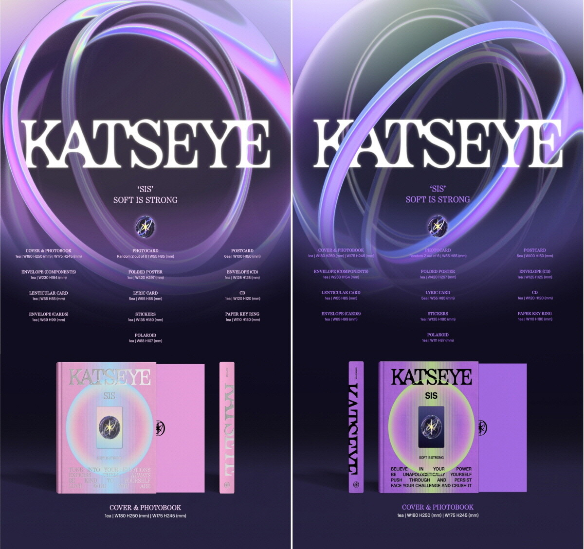 KATSEYE - 1st EP SIS Soft Is Strong CD | eBay