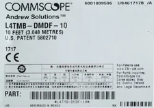 Commscope/Andrew 10 Foot L4TMB-DMDF-10 SureFlex Cable Assembly 