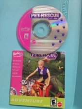 Barbie Pet Rescue sparkling Ice CD Mattel PC Game
