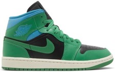Size 6 - Air Jordan 1 Mid Lucky Green Aquatone W