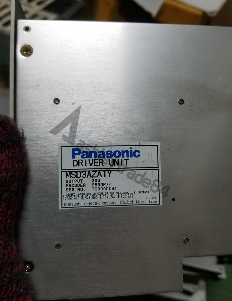 ONE Used Panasonic servo MSD3AZA1Y in Good Condition | eBay ONE Used Panasonic servo MSD3AZA1Y in Good Condition | eBay