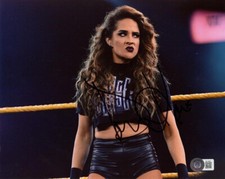 DAKOTA KAI SIGNED AUTOGRAPHED 8x10 PHOTO WRESTLING KING KOTA WWE NXT BECKETT BAS