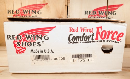 Red Wing 208 ComfortForce Stiefel Größe 11,5 Weite (weiche Spitze) (USA) - Bild 10 von 11