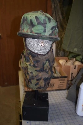 *KELLY Cooper TRU LEAF hunting camouflage Cap Snapback USA spring green face net