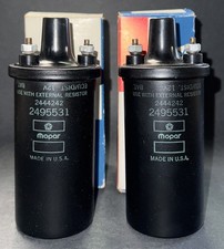 Nos 1973 Dodge Chrysler Plymouth Ignition Coil Mopar 2495531