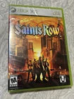 Saints Row Xbox 360 THQ Brand New Factory Sealed Collector Quality White-Label