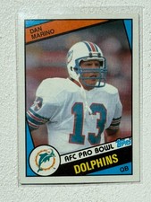 1984 Topps - Dan Marino Rookie Card #123. rookie card picture