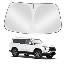 Front Windshield Sun Shade Custom Fit Block UV Rays for 2024-2025 Le-xus GX 550