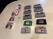Nintendo 64 Super Nintendo 3DS Games Lot Zelda Mario Party All Stars World Dk