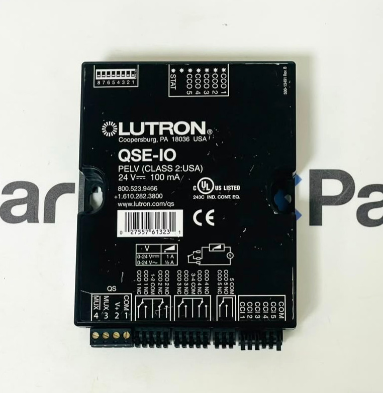 Lutron QSE-IO Control Interface Module 24V DC