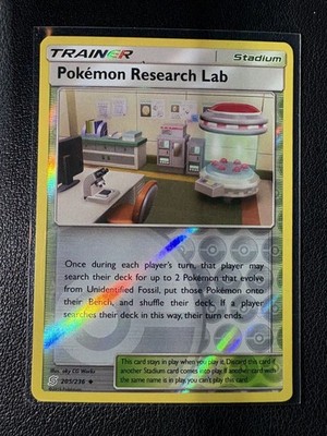 Pokemon Research Lab 205/236 Sm-Unified Minds Reverse Holo