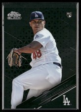 Brusdar Graterol 2020 Topps Chrome Black #91 Rookie Los Angeles Dodgers
