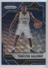 2016-17 Panini Prizm Blue Wave Prizm 24/99 Langston Galloway #200 0q0