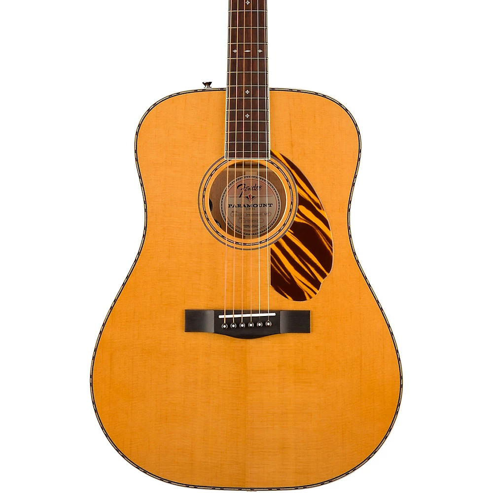 Fender Paramount PD-220E Dreadnought Acoustic-Electric Guitar Natural 126290₽
