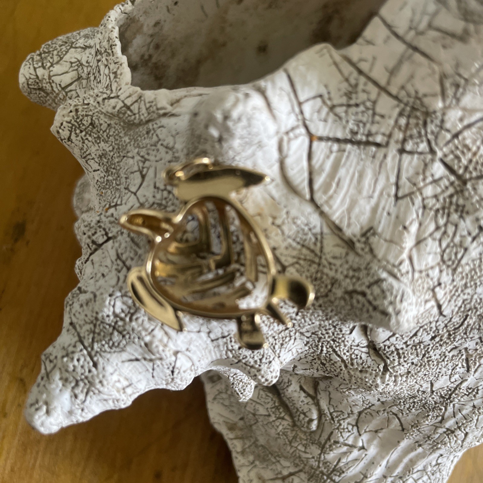 SOLID  14K SOLID YELLOW GOLD DIAMOND CUT HAWAIIAN… - image 5